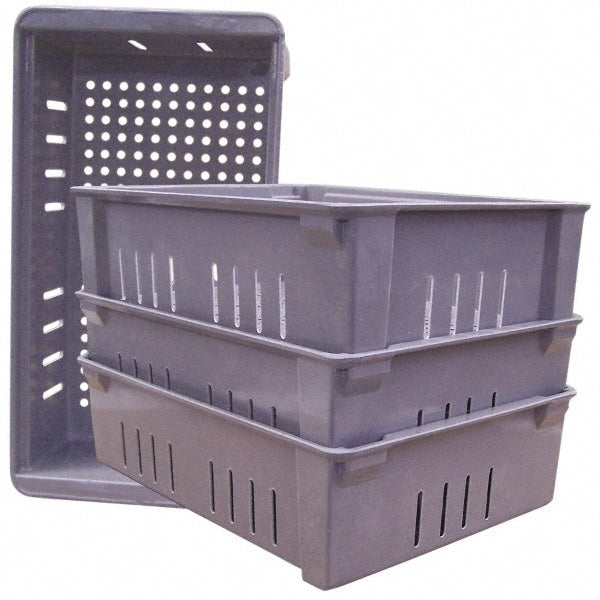 Fiberglass Storage Tote: 400 lb Capacity