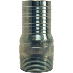 Combination Nipples For Hoses; Type: King Nipple; Material: Plated Steel; Thread Standard: Male NPT; Thread Size: 1/2 in; Overall Length: 3.13 in; Epa Watersense Certified: No