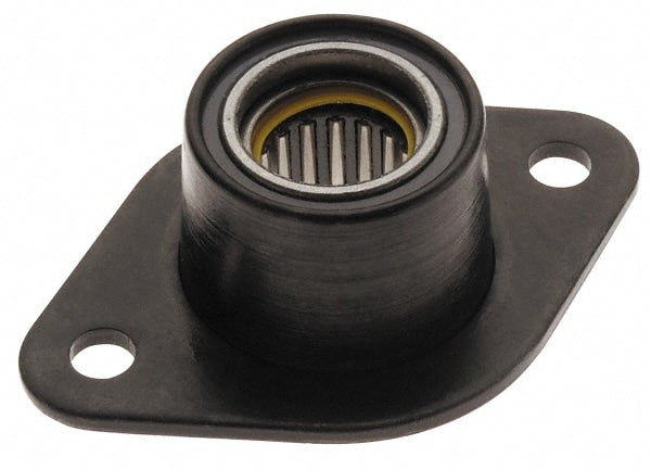 10mm ID, 45mm OAL x 16.3mm OAH 2-Bolt Flange Bearing