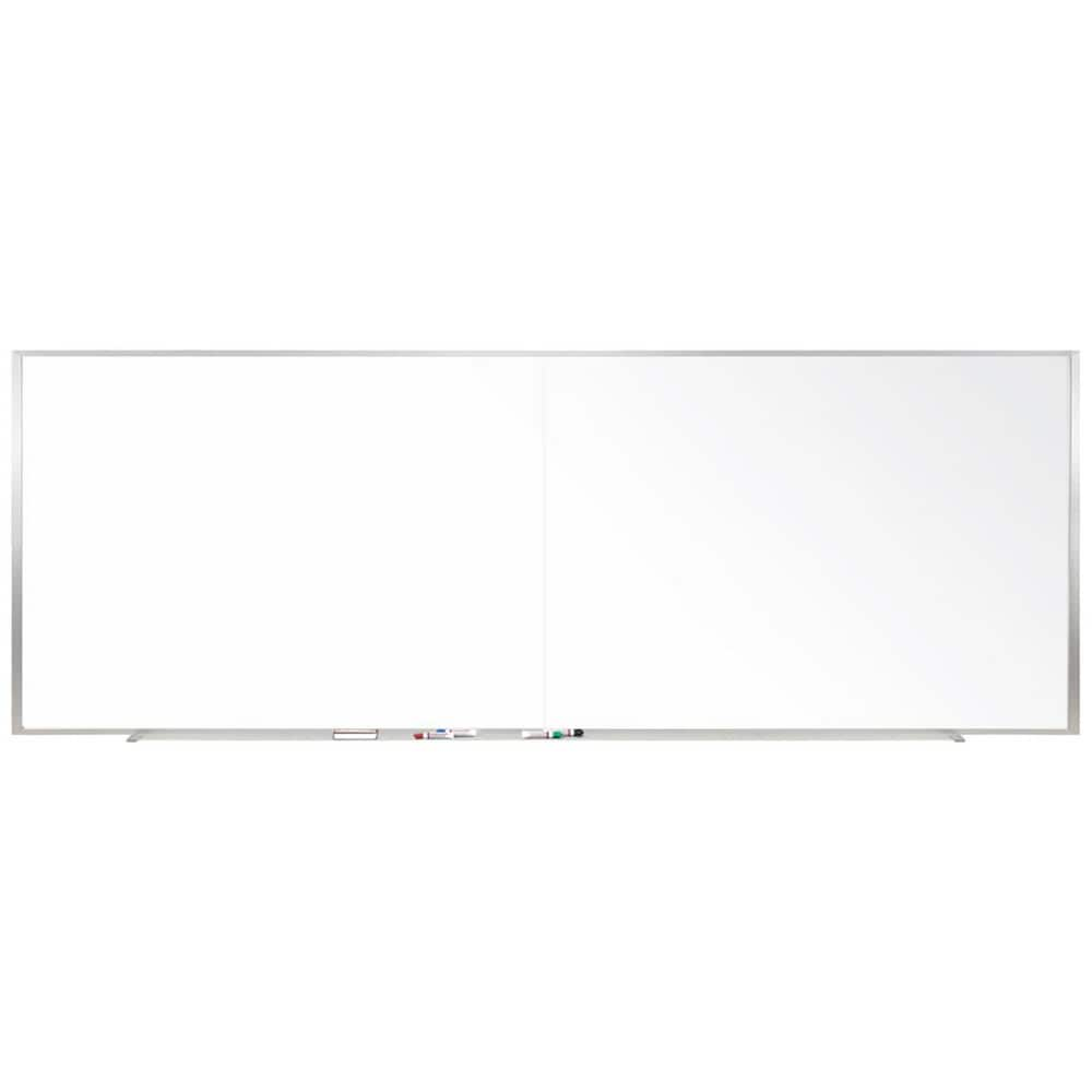 Whiteboards & Magnetic Dry Erase Boards; Board Material: Porcelain; Frame Material: Aluminum; Height (Inch): 48; Width (Inch): 144; Magnetic: Yes; Erasure Type: Dry; Reversible: No