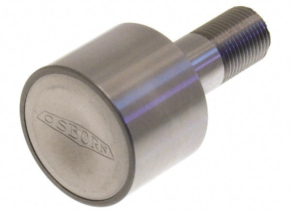 Plain Cam Follower: 1" Roller Dia, 0.781" Roller Width, 0.437" Stud Dia