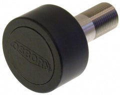 Plain Cam Follower: 1.625" Roller Dia, 0.875" Roller Width, 0.625" Stud Dia