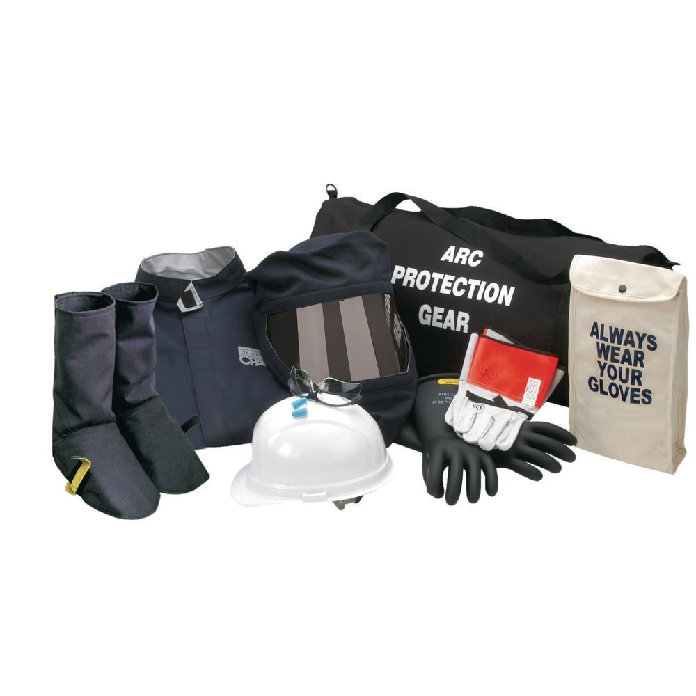 Arc Flash Clothing Kit: Size Large, Cotton, Coat, Hoods & Leggings