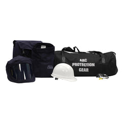 Arc Flash Clothing Kit: Size 5X-Large, Cotton, Bib Overalls, Hoods & Jacket