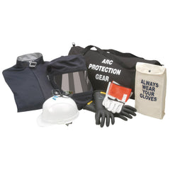 Arc Flash Clothing Kit: Size 2X-Large, Cotton, Coveralls & Hoods