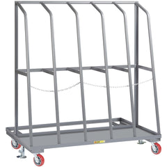 Storage Racks; Rack Type: Mobile; Overall Width (Inch): 60; Overall Height (Inch): 69; Overall Depth (Inch): 36; Material: Steel; Color: Gray; Finish: Powder Coated; Number Of Bays: 5