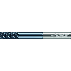 Corner Radius End Mill: 3/4" Dia, 1-5/8" LOC, 0.0600" Radius, 6 Flute, Solid Carbide