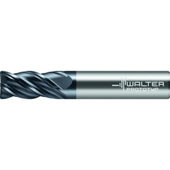 Corner Radius End Mill: 5/8" Dia, 1-1/4" LOC, 0.0300" Radius, 4 Flute, Solid Carbide