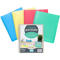 Portfolios, Report Covers & Pocket Binders; Color: Assorted; Overall Width: 9; Overall Length: 11.00; Material: Polypropylene