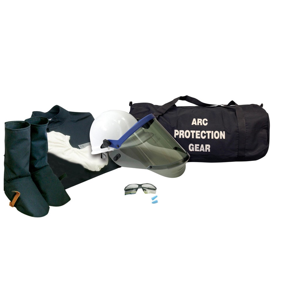 Arc Flash Clothing Kit: Size 3X-Large, Cotton, Coat, Hoods & Leggings