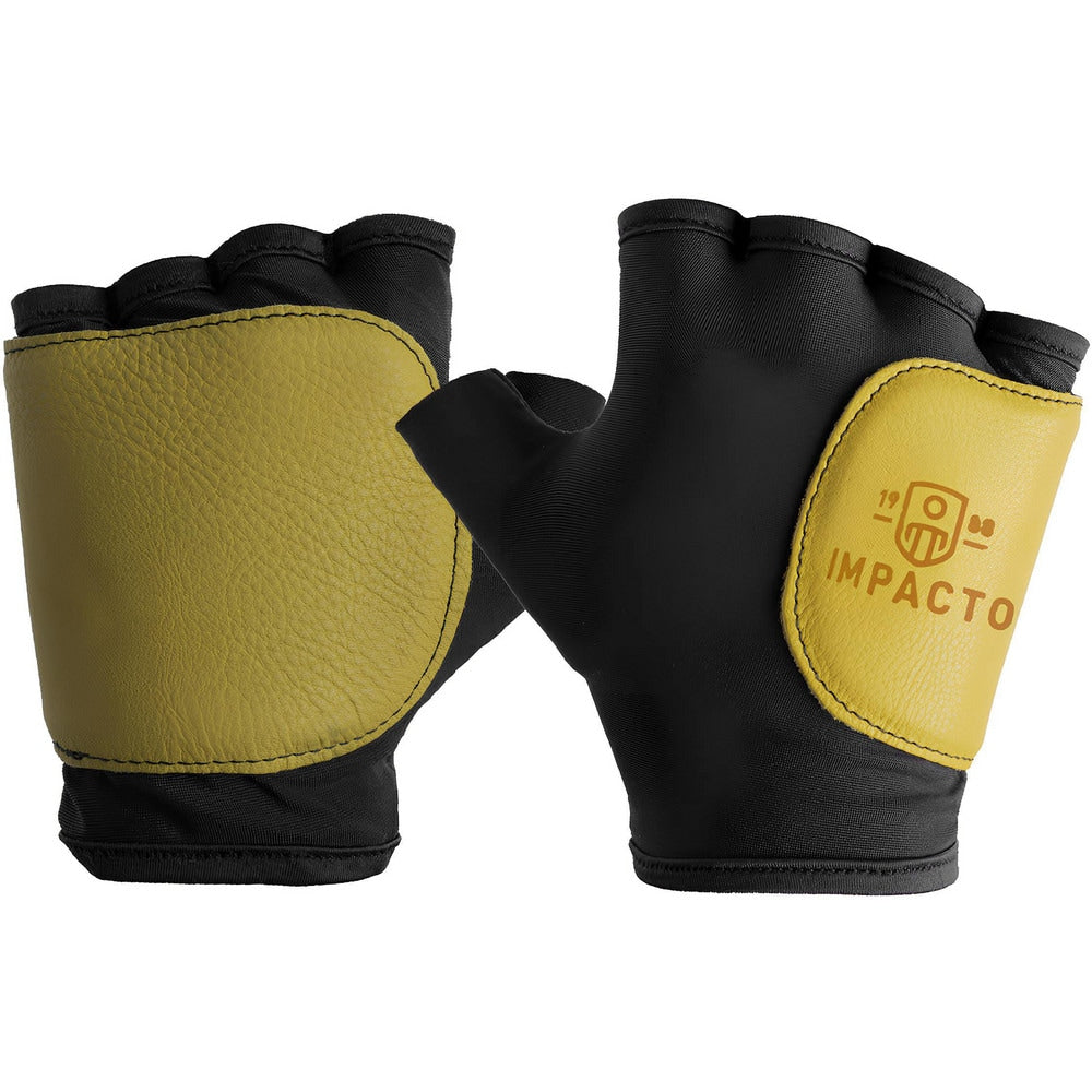 Work Gloves: Impacto Size X-Small, Not Lined, Nylon, VEP & Grain Leather, General Purpose