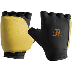 Work Gloves: Impacto Size X-Small, Not Lined, Nylon, VEP & Grain Leather, General Purpose