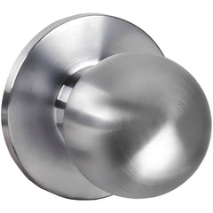 Knob Locksets; Type: Passage; Key Type: Keyed Different; Material: Metal; Finish/Coating: Satin Chrome; Compatible Door Thickness: 1-3/8"