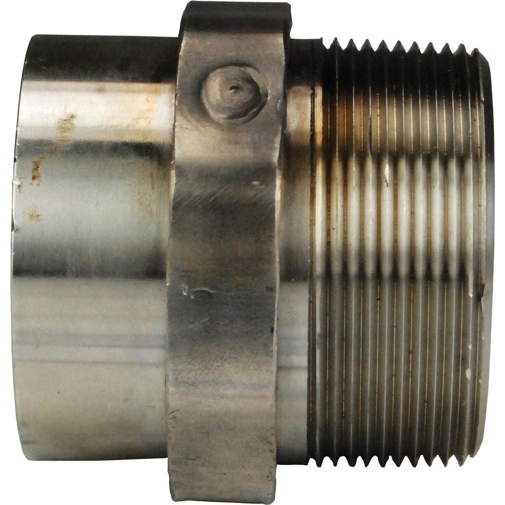 Welding Hose Fittings; Type: Hex Nipple; Material: 304 Stainless Steel; Connection Type: Threaded