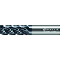 Corner Radius End Mill: 1/2" Dia, 5/8" LOC, 0.0300" Radius, 5 Flute, Solid Carbide