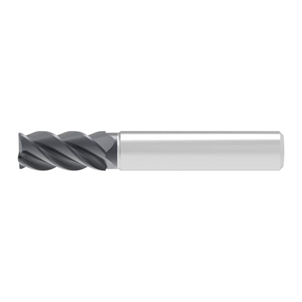 Corner Chamfer End Mill: 20.00 mm Dia, 30.00 mm LOC, 5 Flute, 0.30 mm Chamfer Width, Solid Carbide