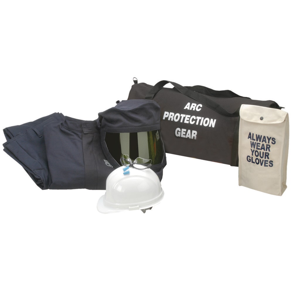 Arc Flash Clothing Kit: Size Medium, Cotton, Jacket, Pants & Hoods