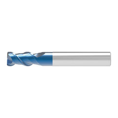 Corner Chamfer End Mill: 16.00 mm Dia, 32.00 mm LOC, 2 Flute, 0.18 mm Chamfer Width, Solid Carbide