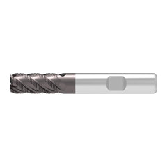 Corner Chamfer End Mill: 14.00 mm Dia, 30.00 mm LOC, 4 Flute, 0.30 mm Chamfer Width, Solid Carbide