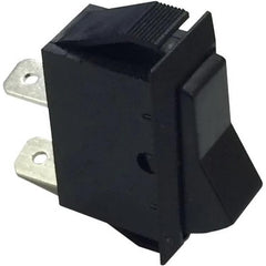 Automotive Switches; Switch Type: Starter; Number Of Connections: 2; Sequence: On-Off; Amperage: 16; Voltage: 12; Color: Black; Actuator Type: Rocker