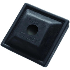 Bumpers; Mount Type: Push-In; Bumper Material: Rubber; Shape: Square; Overall Width: 4