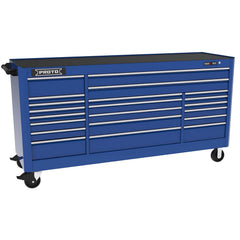 Steel Tool Roller Cabinet: 88" Wide, 46" High, 27" Deep, 21 Drawer