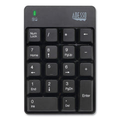 WKB6010UB Wireless 18-Key Numeric USB Keypad, Black