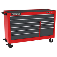 Steel Tool Roller Cabinet: 66" Wide, 46" High, 25-1/4" Deep, 10 Drawer