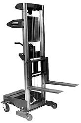 500 Lbs. Load Capacity, 49-1/2 Inch Lift Height, Counter Weight Base Manually Operated Lift