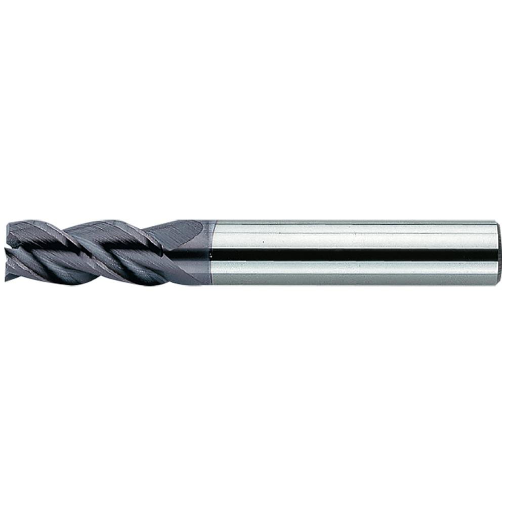 Square End Mill: 5/32" Dia, 3 Flute, Solid Carbide