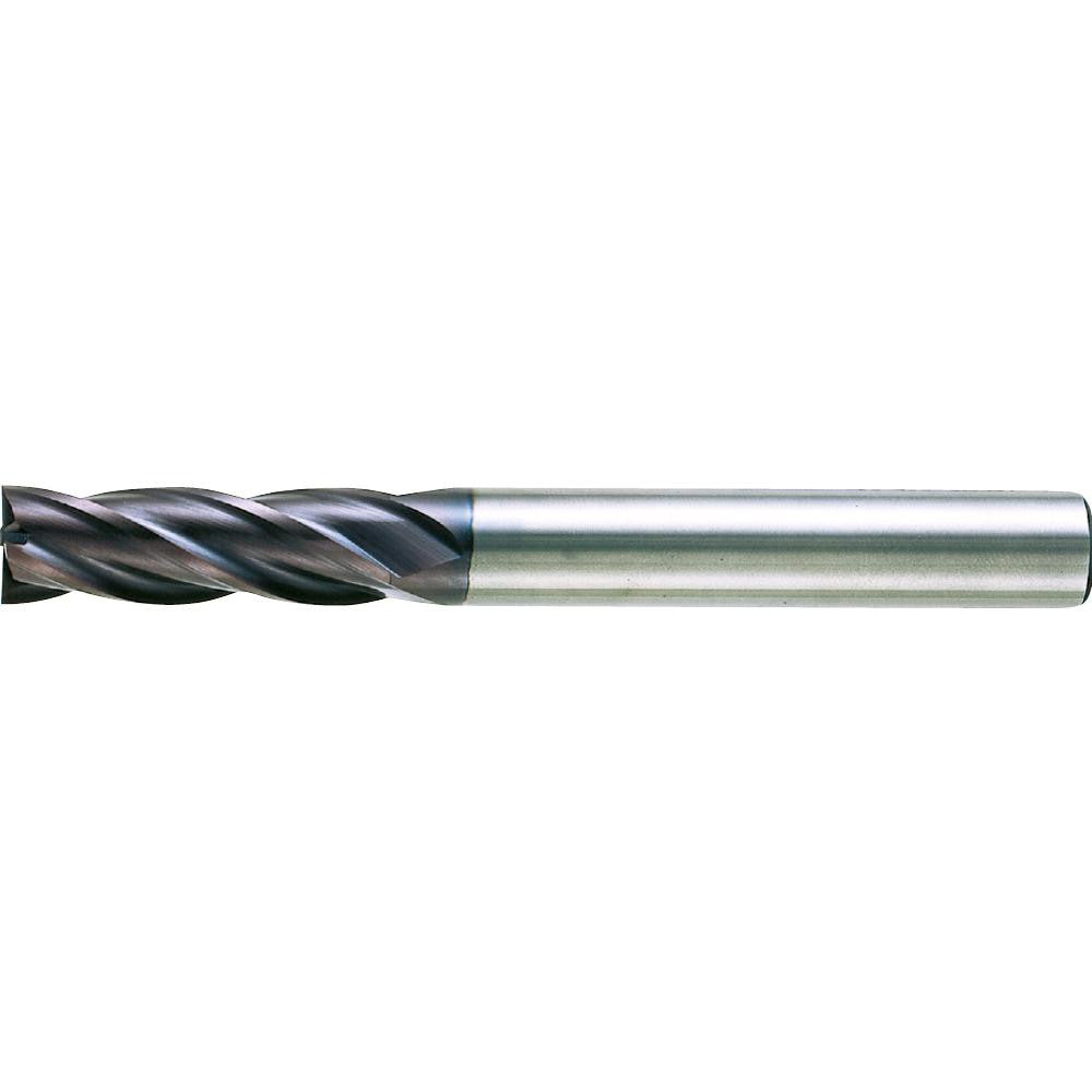 Square End Mill: 1/2" Dia, 2" LOC, 4 Flute, Solid Carbide