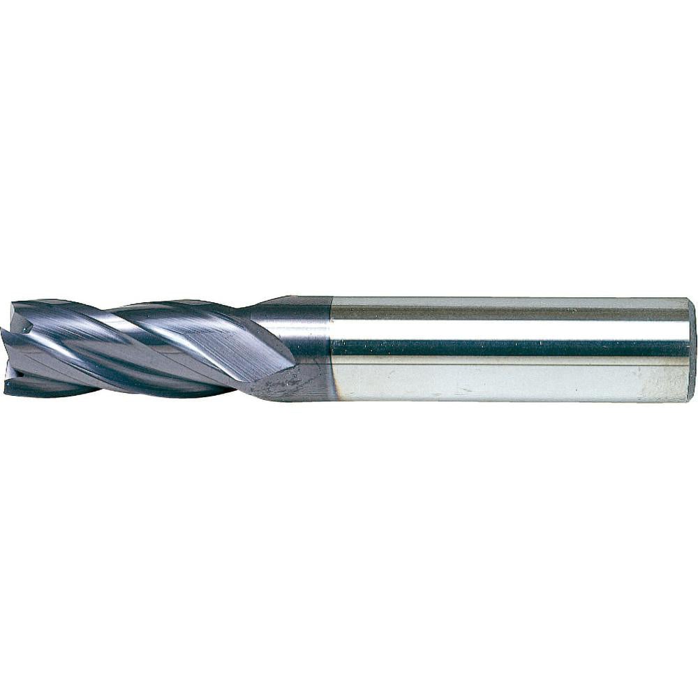 Square End Mill: 1/16" Dia, 4 Flute, Solid Carbide