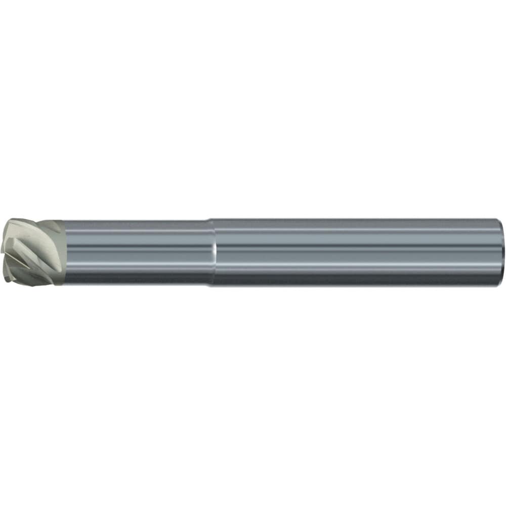 Corner Radius End Mill: 0.2500" Dia, 40.00 deg Helix,   Series 3915