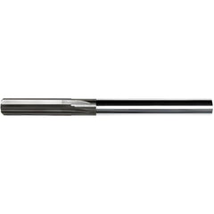 Chucking Reamer: 15/32" Dia, 4" OAL, 1-3/8" Flute Length, Straight-Cylindrical Shank, Solid Carbide