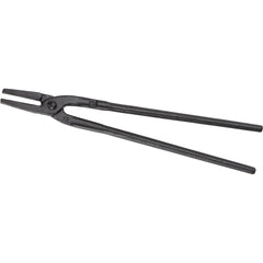 Tongs; Type: Picard Flat Jaw Blacksmith Tongs; Material: Steel; Overall Length (Decimal Inch): 24.0000