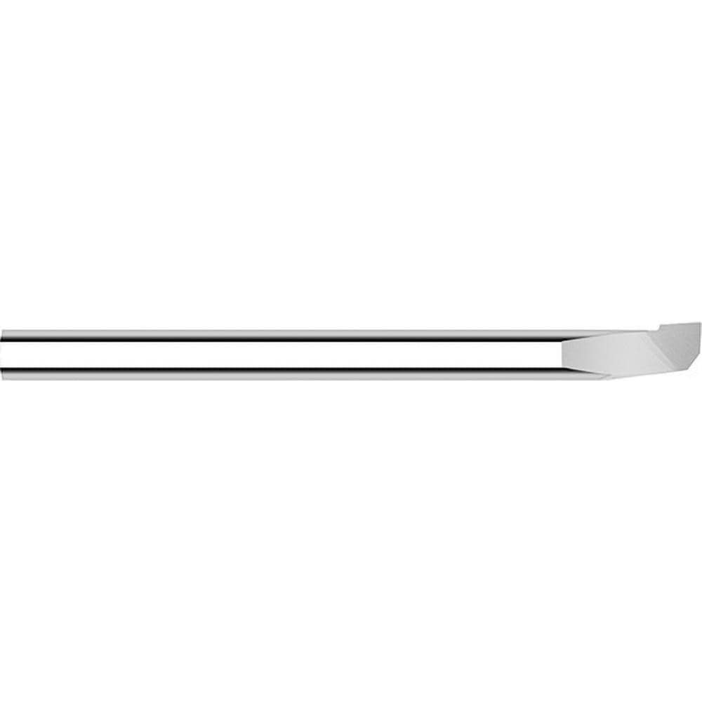 Boring Bar: 0.2200" Min Bore Dia, 1-1/8" Max Bore Depth, Right Hand, 3/16" Shank Dia, Micrograin Solid Carbide