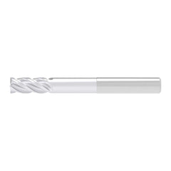 Corner Chamfer End Mill: 12.00 mm Dia, 25.00 mm LOC, 4 Flute, 0.30 mm Chamfer Width, Solid Carbide