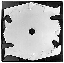 Wet & Dry Cut Saw Blade: 6" Dia, 5/8" Arbor Hole