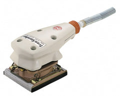 Air Orbital Sander: Rectangular, 3 x 3-3/16" Pad, 15,000 OPM