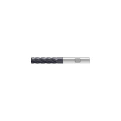 Corner Radius End Mill: 20.00 mm Dia, 82.00 mm LOC, 1.00 mm Radius, 5 Flute, Solid Carbide