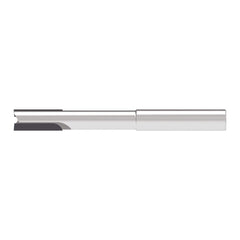 Corner Chamfer End Mill: 4.00 mm Dia, 8.00 mm LOC, 2 Flute, 0.10 mm Chamfer Width, Solid Carbide