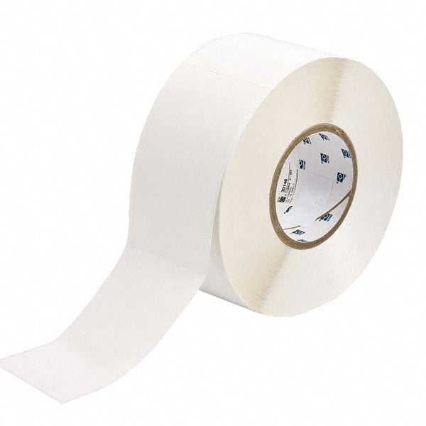 Label Maker Label: White, Paper, 1,100 per Roll