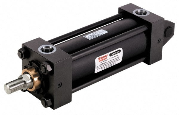 Double Acting Rodless Air Cylinder: 2-1/2" Bore, 10" Stroke, 250 psi Max, 3/8 NPTF Port, Cap Fixed Clevis Mount