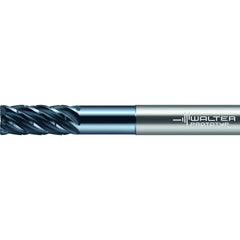 Corner Radius End Mill: 3/4" Dia, 1-5/8" LOC, 0.1200" Radius, 6 Flute, Solid Carbide