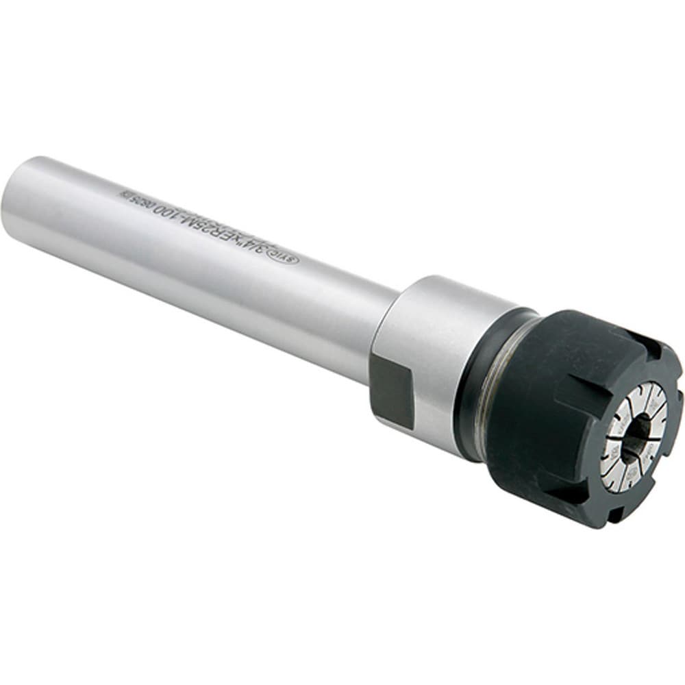 Collet Chuck: 0.4130 to 0.4130" Capacity, ER Collet, 0.7500" Shank Dia, Straight Shank