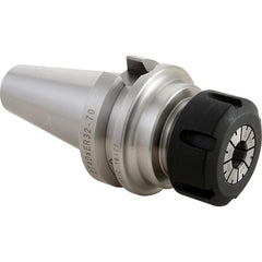 Collet Chuck: 0.50 to 14.00 mm Capacity, ER Collet