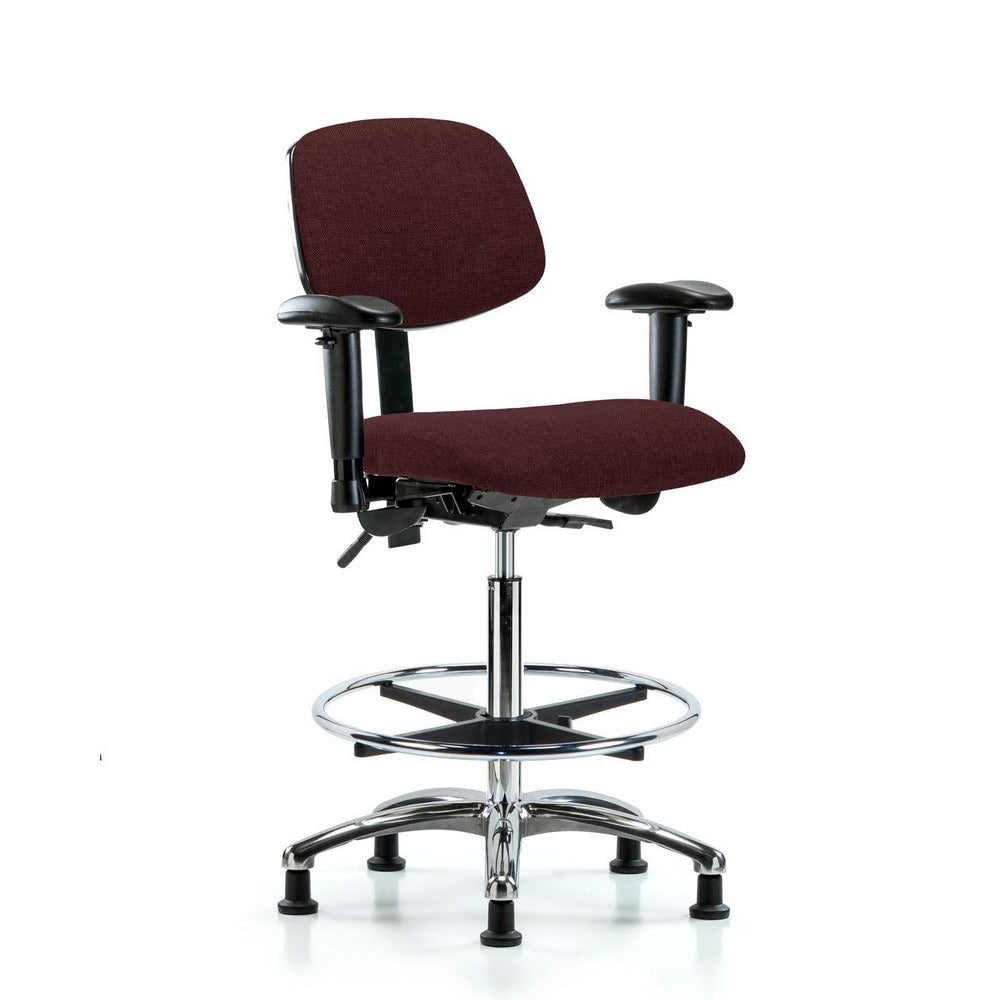 Task Chair Task Chair: Olefin, 36" Seat Height, Burgundy