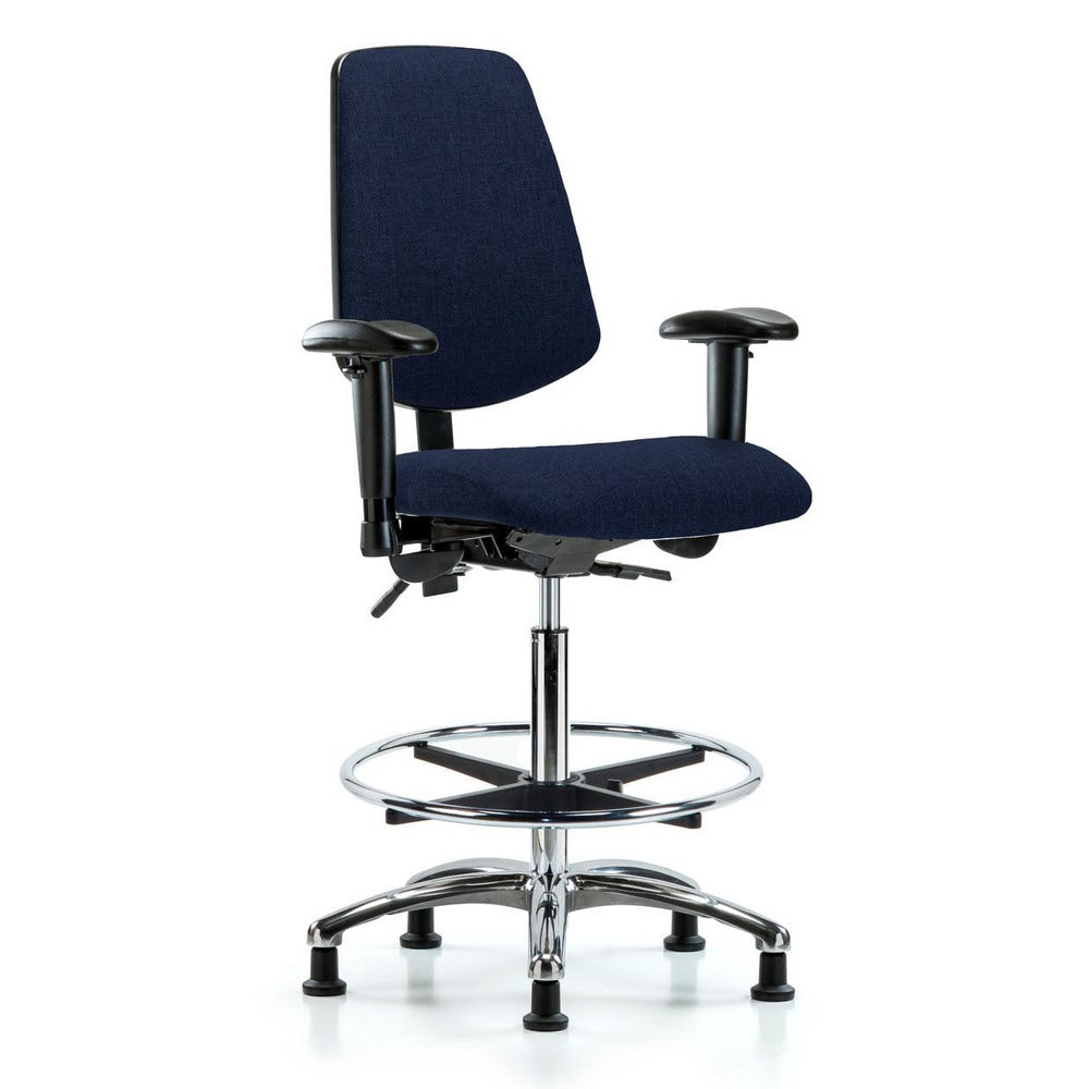 Task Chair Task Chair: Olefin, 36" Seat Height, Navy Blue