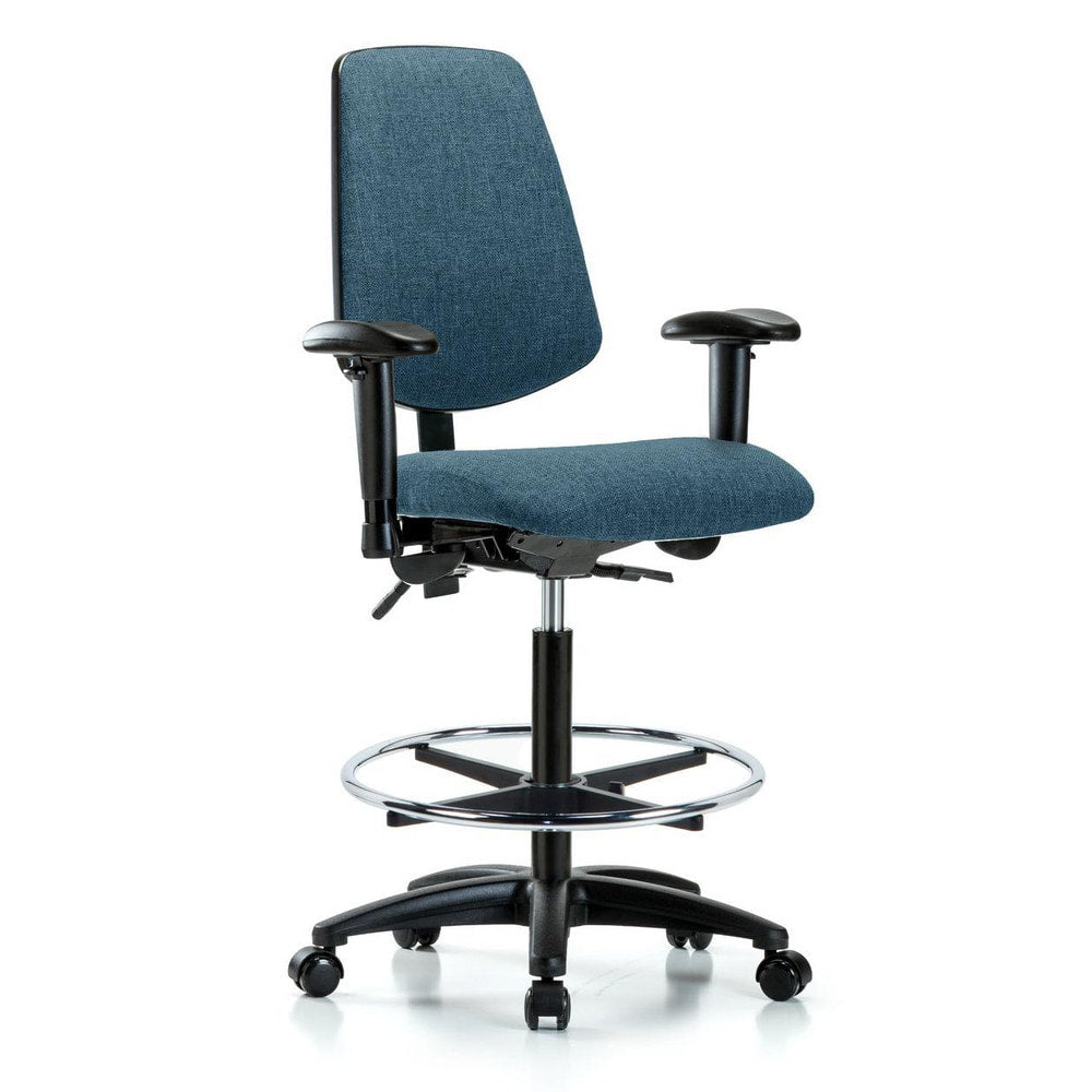 Task Chair Task Chair: Olefin, 34-1/2" Seat Height, Blue