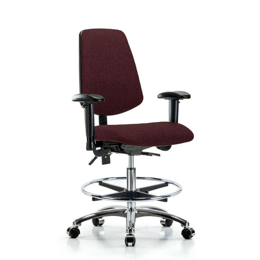 Task Chair Task Chair: Olefin, 29" Seat Height, Burgundy